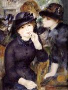 Pierre-Auguste Renoir Gril in the black china oil painting artist